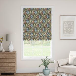 Alternative view of BLAKESLEY TAPESTRY Roman Blind - MULTI