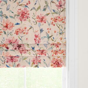 CLAREMONT Roman Blind - SPICED CORAL