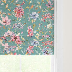 CLAREMONT Roman Blind - TEAL