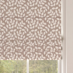 MILTON Roman Blind - DUSKY MAUVE