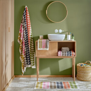 Alternative view of Multi Stem Towels - Auburn