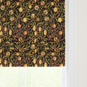 ORCHARD TAPESTRY Roman Blind - EBONY