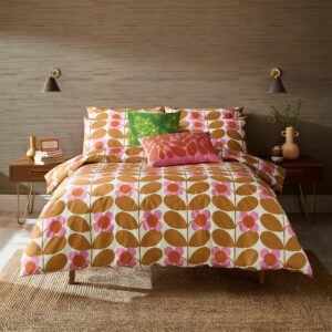 Orla Kiely Stem Bloom Bedding Set - Saffron