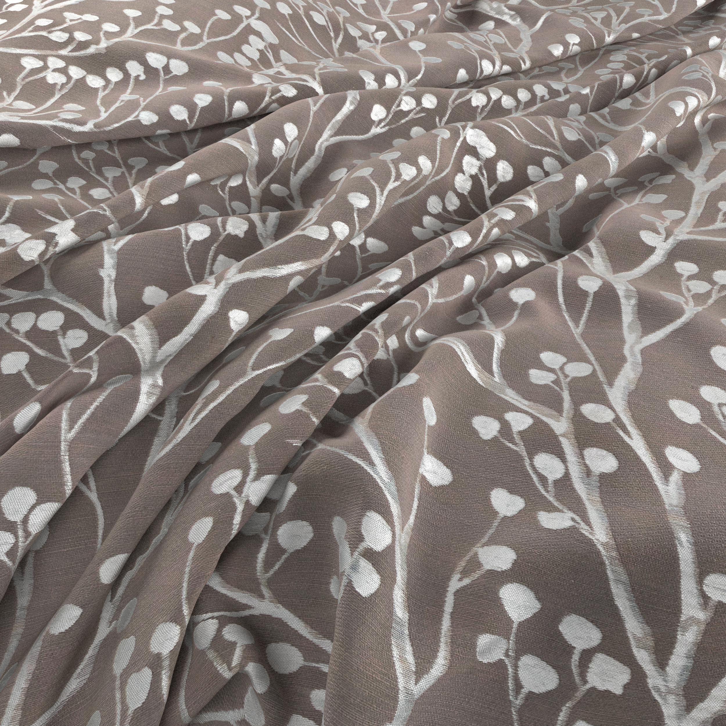 WALTON Roman Blind - CHARCOAL - Image 3
