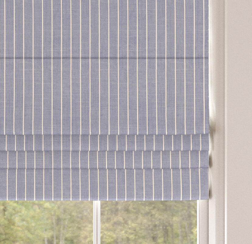 KESWICK Roman Blind - DENIM