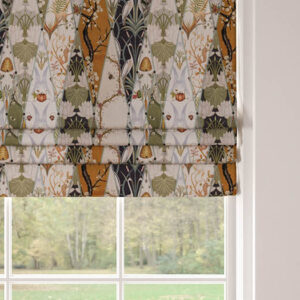 NOUVEAU WALLPAPER Roman Blind