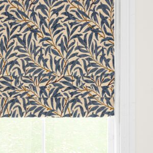 WILLOW TAPESTRY Roman Blind - COBALT