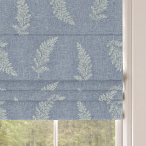 DYLAN FERN  Roman Blind - DENIM