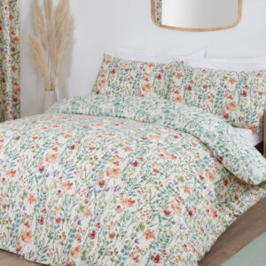 Alternative view of Amy Multi Watercolour Floral Design Bedding Duvet Set