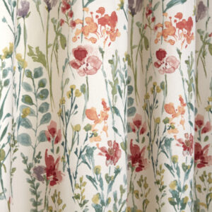 Alternative view of Amy Watercolour Pencil Pleat Curtains