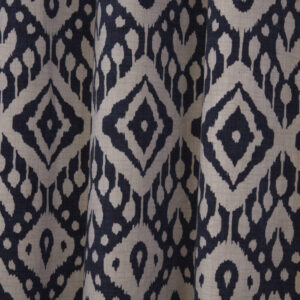 Alternative view of Morocco Geometric Cushions 18"x18" - Navy