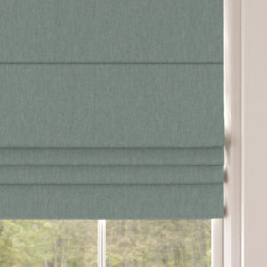 MARLOW Roman Blind - MINERAL GREEN