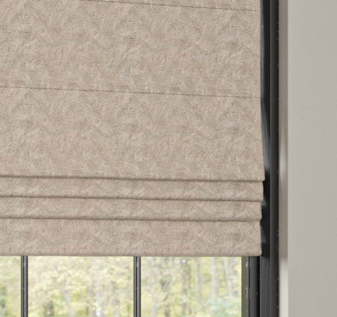 SIERRA Roman Blind - TRUFFLE