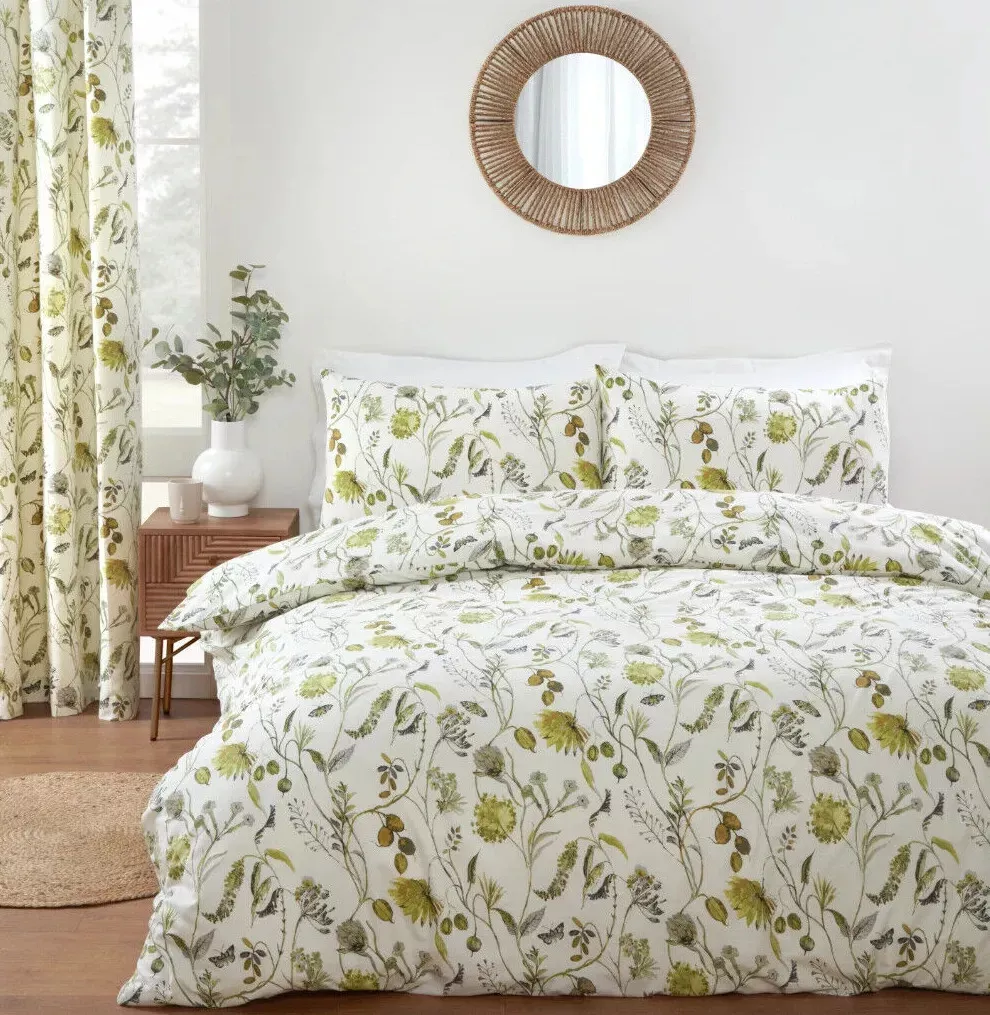 Grace Bedding Duvet Set - Fennel