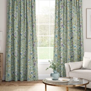 Claremont Made to Measure Curtains – Mineral Green