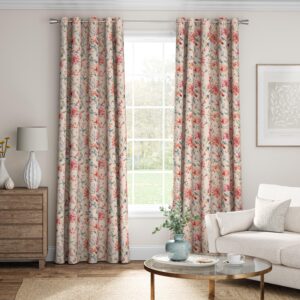 Alternative view of Claremont Made to Measure Curtains – Spiced Coral
