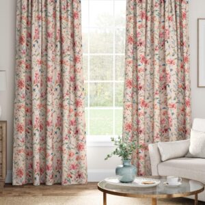 Claremont Made to Measure Curtains – Spiced Coral