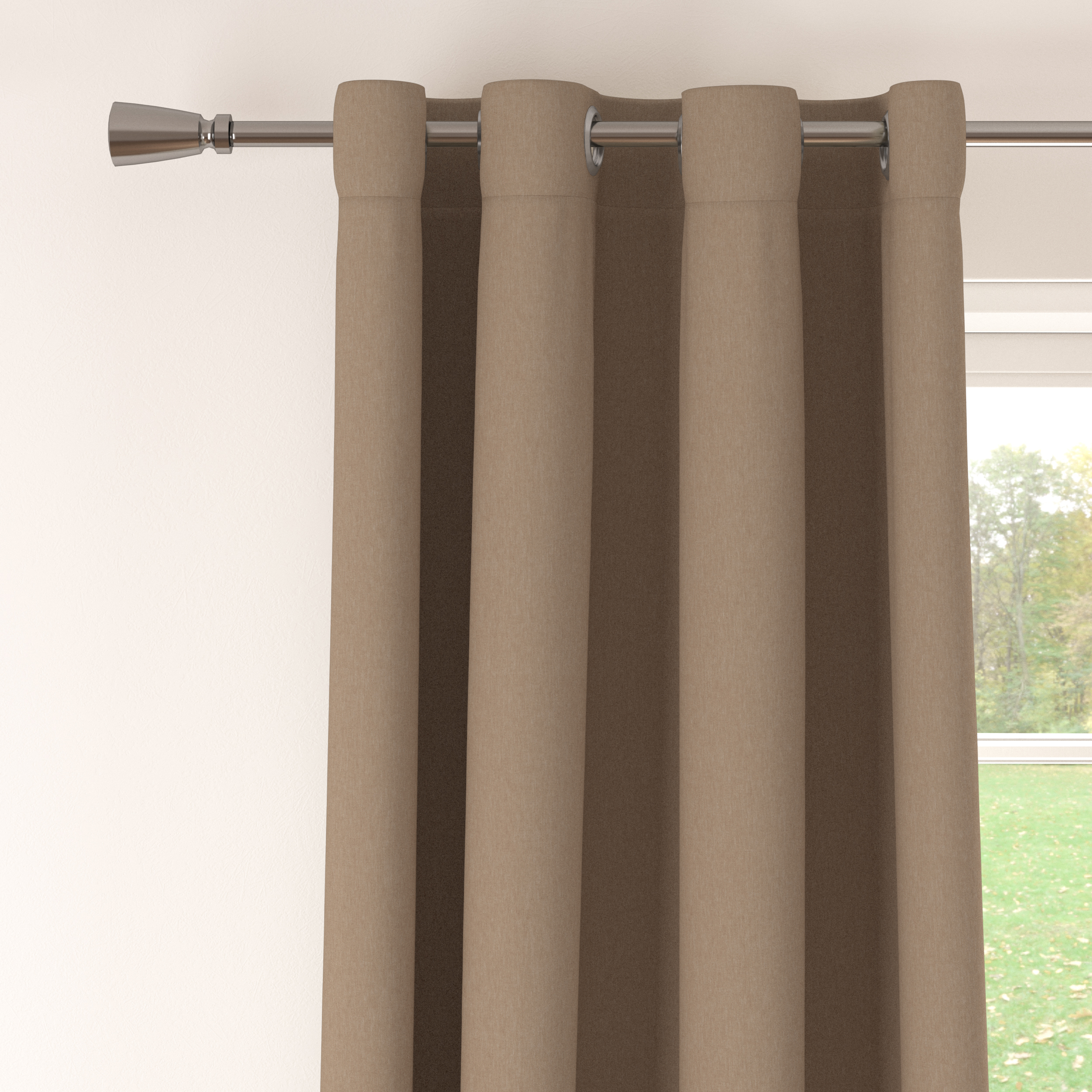 Marlow Made to Measure Curtains – Mushroom - Image 3