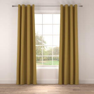 Alternative view of Marlow Made to Measure Curtains – Ochre