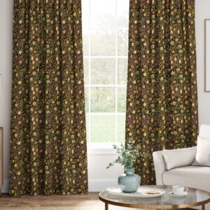 Orchard Tapestry Made to Measure Curtains – Ebony