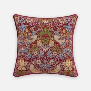 Thornbury Avery Tapestry Cushion 50 x 50cm - Claret