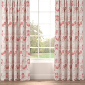 Chateau du Toile Made to Measure Curtains – Red