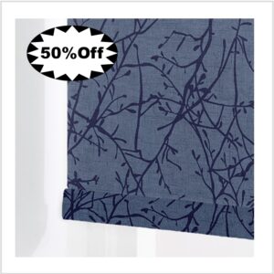 Alternative view of CLEARANCE Erica Roller Blind - Blueberry