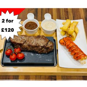 Steak Stones Set with Spoons