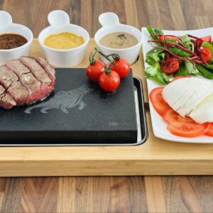 Alternative view of Steak Stones Set with Spoons