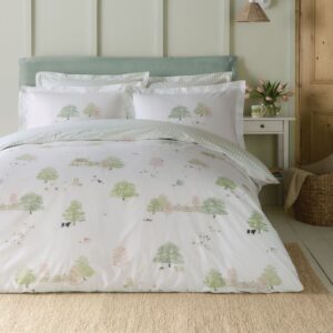 Sophie Allport Spring Cottage Duvet Set - Green