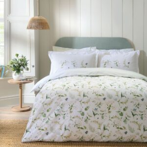 Sophie Allport Wild Floral Duvet Set - Green