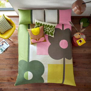 Orla Kiely Abacus Block Duvet Set - Multi