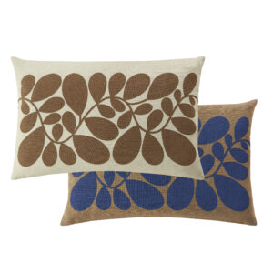 Alternative view of Orla Kiely Sycamore Stripe Cushion - Coffee