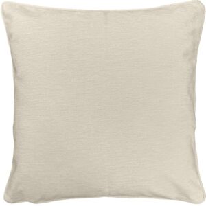 Alternative view of Knightsbridge Chenille Cushions 18"x18" - Cream