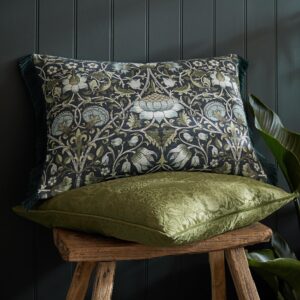 Alternative view of Lodden Cushion - Blue 40x60cm