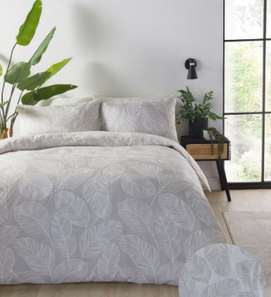 Teo Reversible Duvet Set - Natural