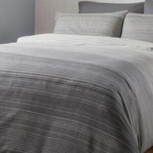 Ombre Duvet Set - Charcoal