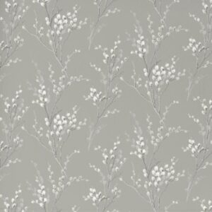 Alternative view of Laura Ashley Pussy Willow Steel Blackout Thermal Roller Blind - 120cm