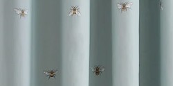 Alternative view of SALE - Sophie Allport BEE Blackout Eyelet Curtains 46" x 90"