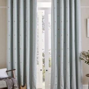 Alternative view of SALE - Sophie Allport BEE Blackout Eyelet Curtains 66" x 90"
