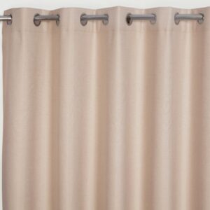 Alternative view of Cosmic Eyelet Blackout Lined Curtains - Natural