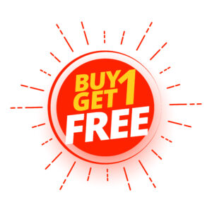 Buy One Get One FREE