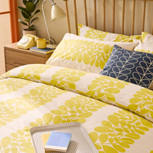 Alternative view of Orla Kiely Sycamore Stripe Bedding Set - Yellow
