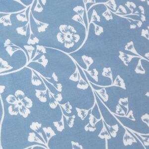 Alternative view of Sadie Delicate Floral Cushions 18"x18" - Blue