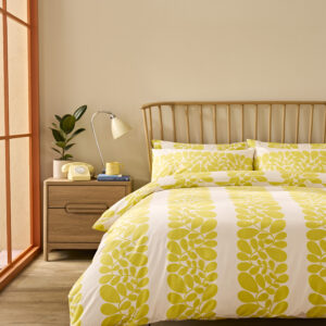 Orla Kiely Sycamore Stripe Bedding Set - Yellow