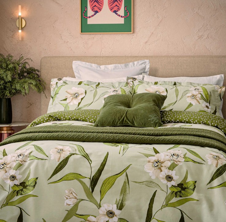 Ted Baker Cabana Duvet Cover Set - Green - Image 4