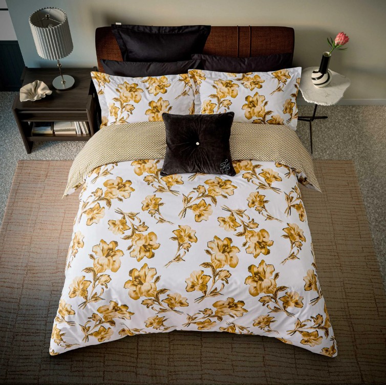 Ted Baker Midnight Garden Duvet Cover Set - Ochre - Image 2
