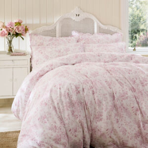 Rachel Ashwell Shabby Chic Chelsea Bedding Set - Dusky Pink