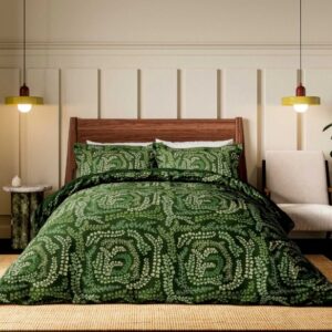 Harlequin Fayola Duvet Set - Green