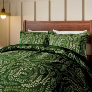 Alternative view of Harlequin Fayola Duvet Set - Green